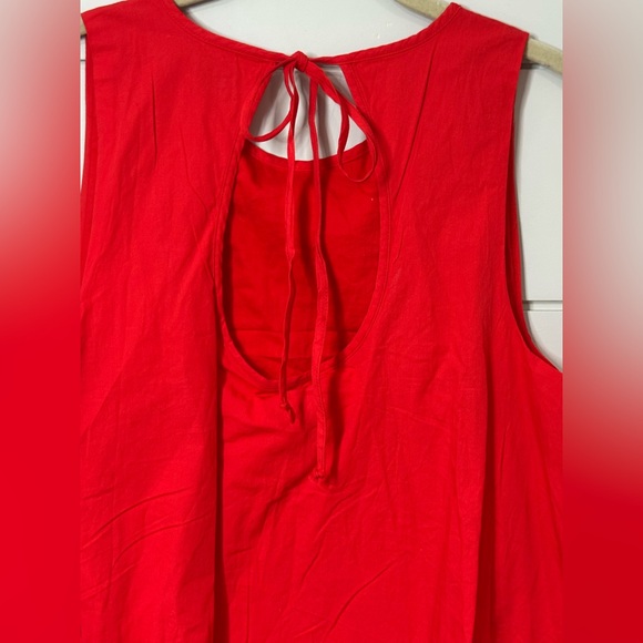 NEW Free People Struttin' Bubble Mini Dress Cherry Tomato Size XS - Picture 10 of 12